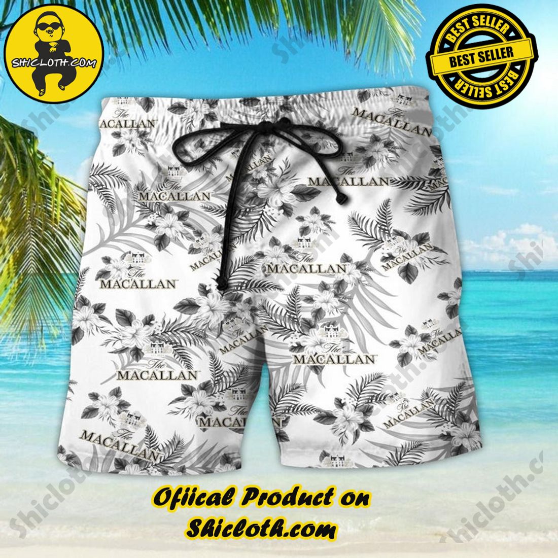 The Macallan Whisky Floral Aloha Hawaiian Shirt 4 The Macallan Whisky Floral Aloha Hawaiian Shirt - Image 4