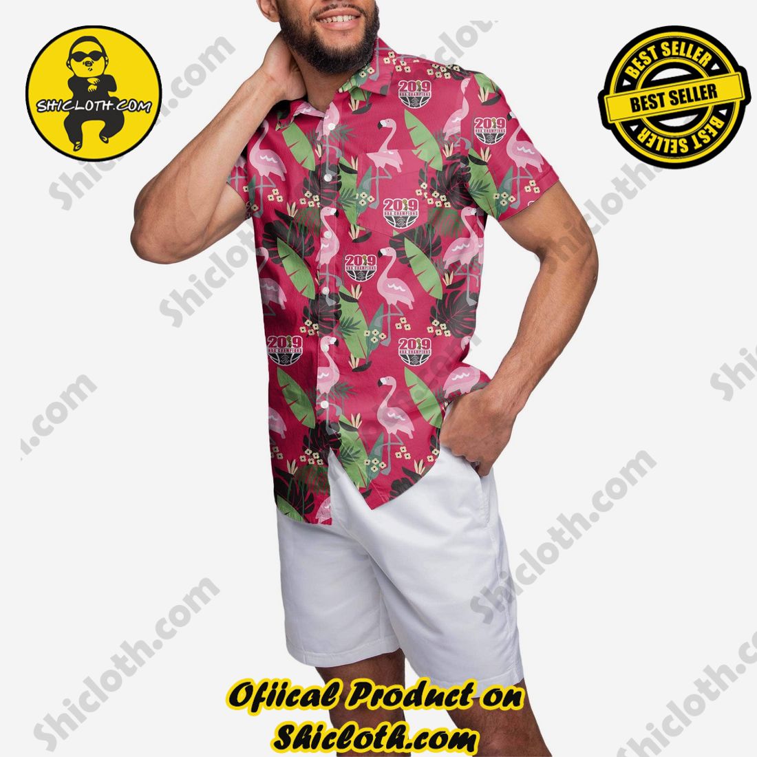 HOT HIT Hawaiian Shirt And Short in Shicloth !!! Own it now 25 Toronto Raptors 2019 NBA Champions Floral Button Up Shirt