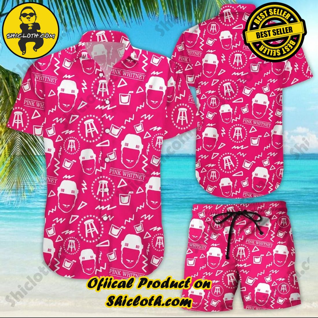 Tropical Bros X Pink Whitney Aloha Hawaiian Shirt