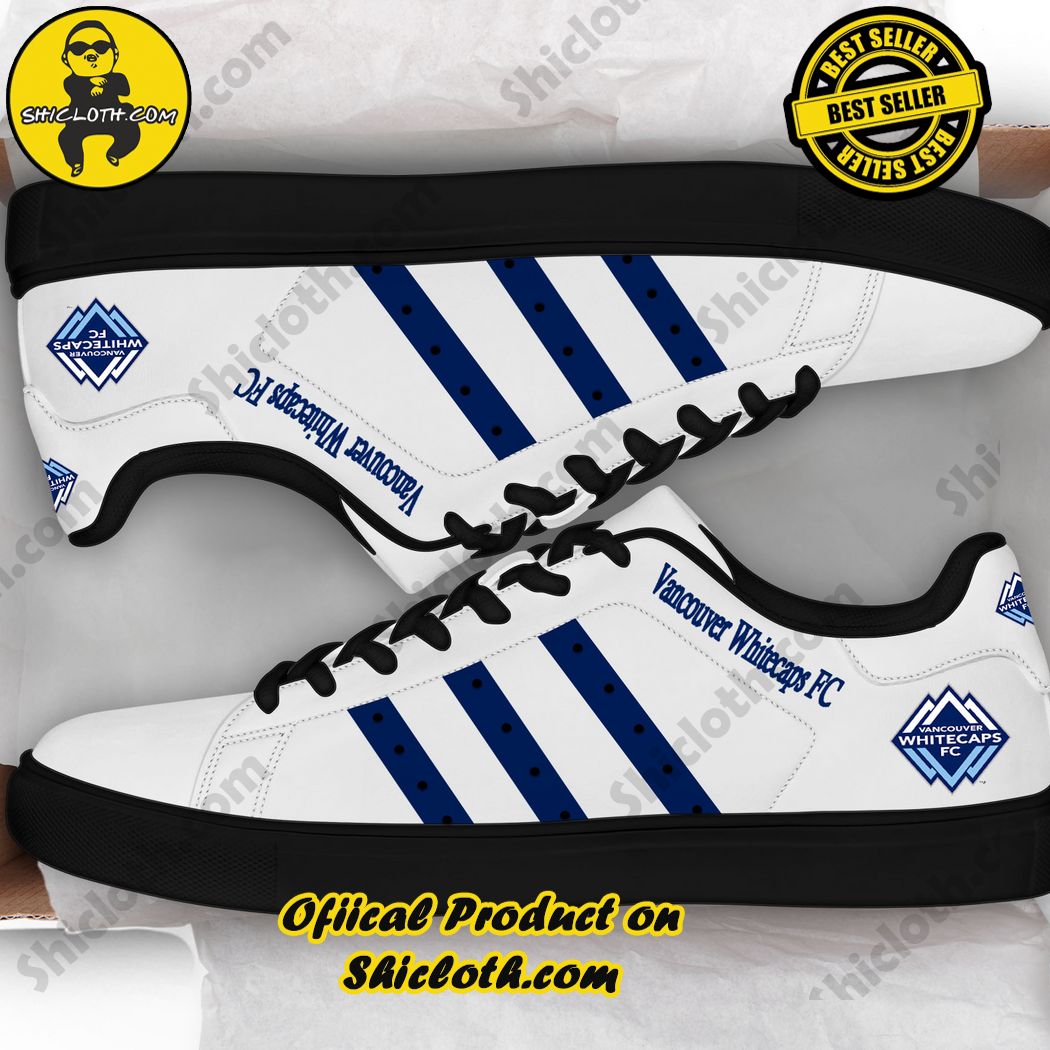 Hot new trend Stan Smith Shoes in Shicloth Store. Click here to buy !! 33 Vancouver Whitecaps FC MLS Stan Smith Low Top Shoes