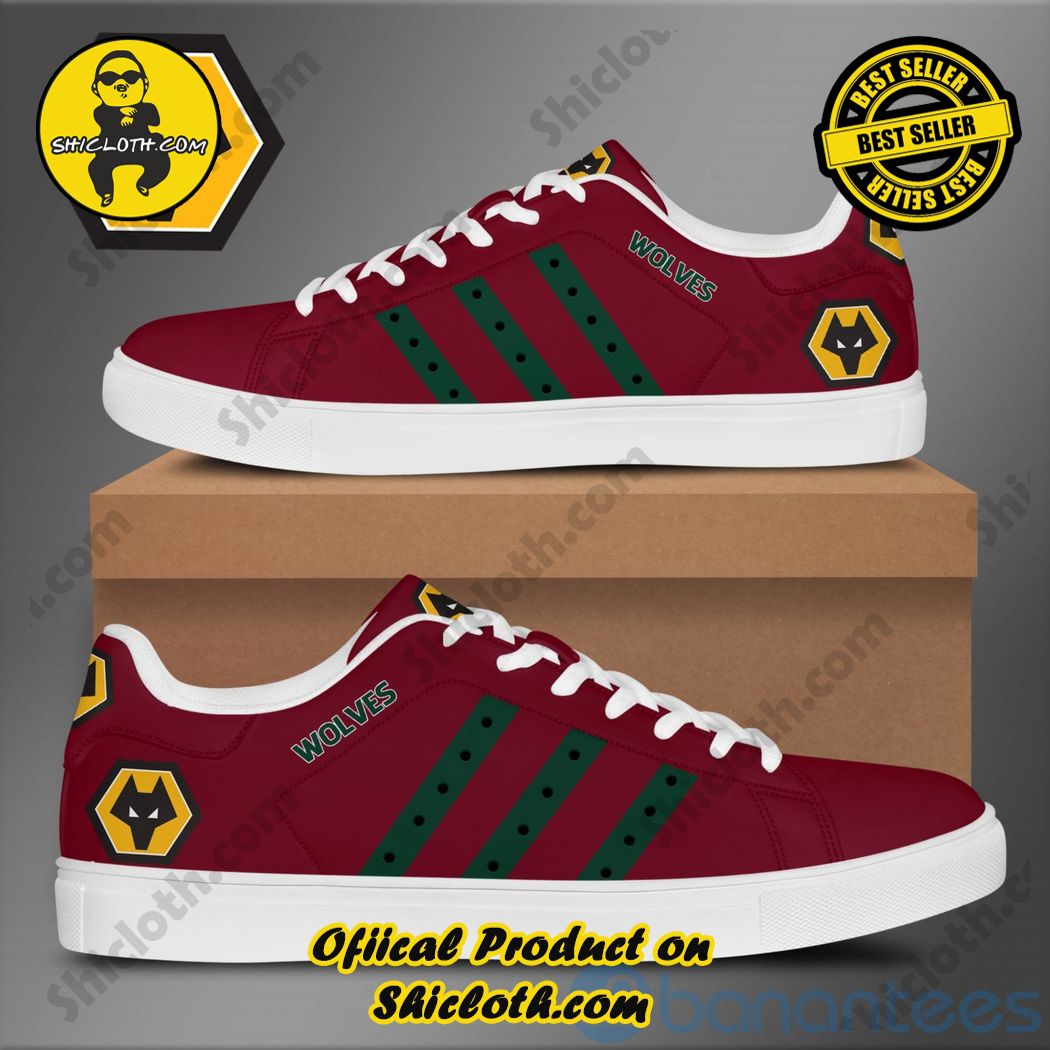 Elevate Your Look with Stan Smith Shoes from Shiclothshop 28 Wolverhampton Wanderers Adidas Stan Smith Low Top Shoes