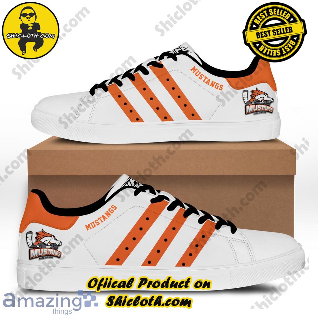 Step into Style: Exploring the Stan Smith Shoes Collection at Shicloth Fashion Store 3 AIHL Melbourne Mustangs Skate Stan Smith Shoes