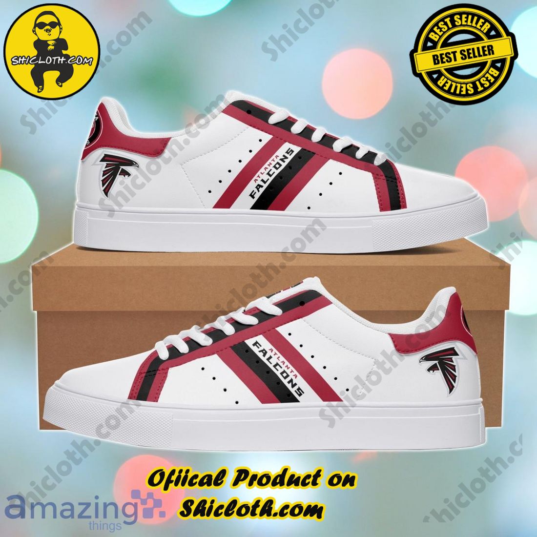 Step into Style: Exploring the Stan Smith Shoes Collection at Shicloth Fashion Store 6 Atlanta Falcons Stan Smith Shoes Best Gift