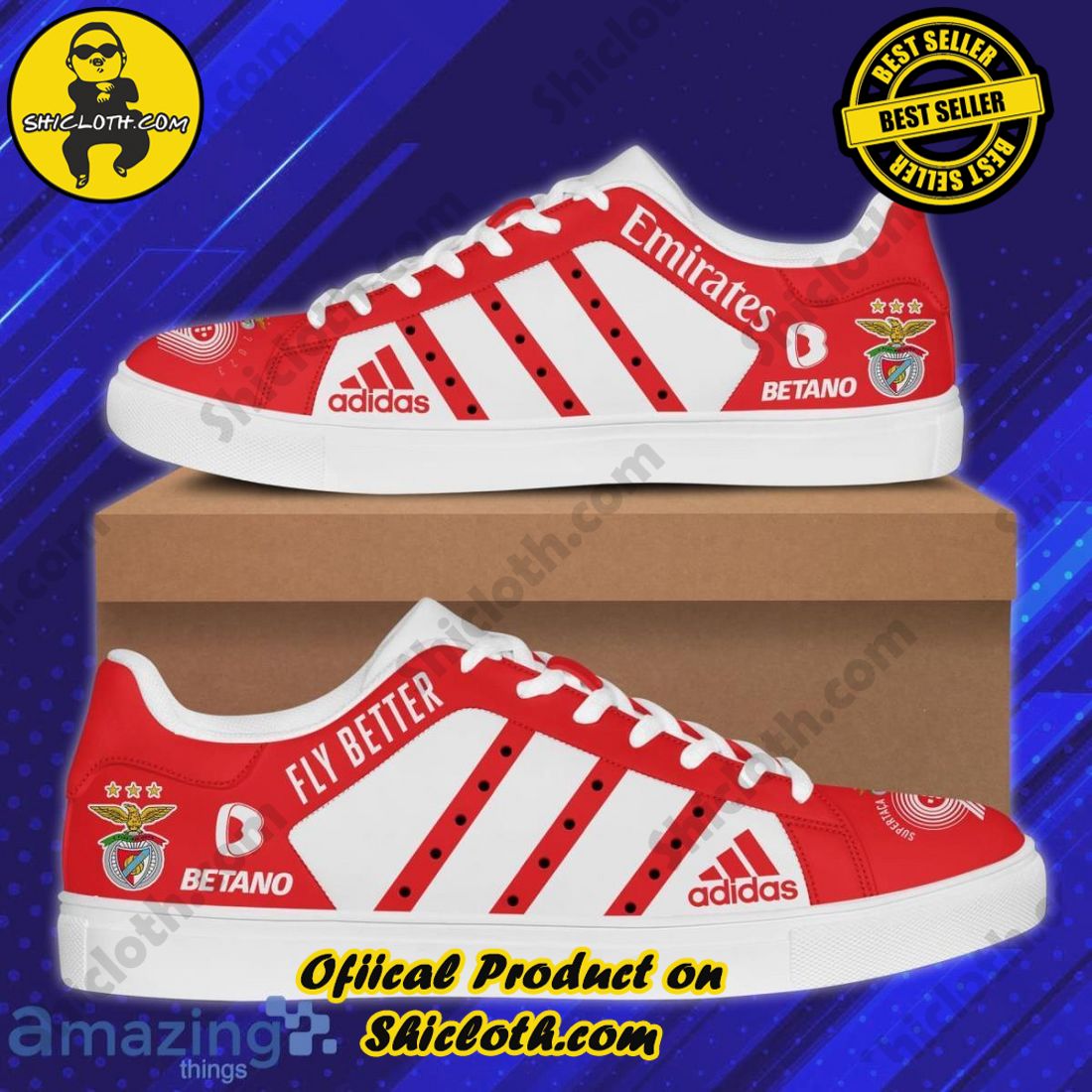 Step into Style: Exploring the Stan Smith Shoes Collection at Shicloth Fashion Store 8 Benfica Campeoes Supertaca Stan Smith Shoes