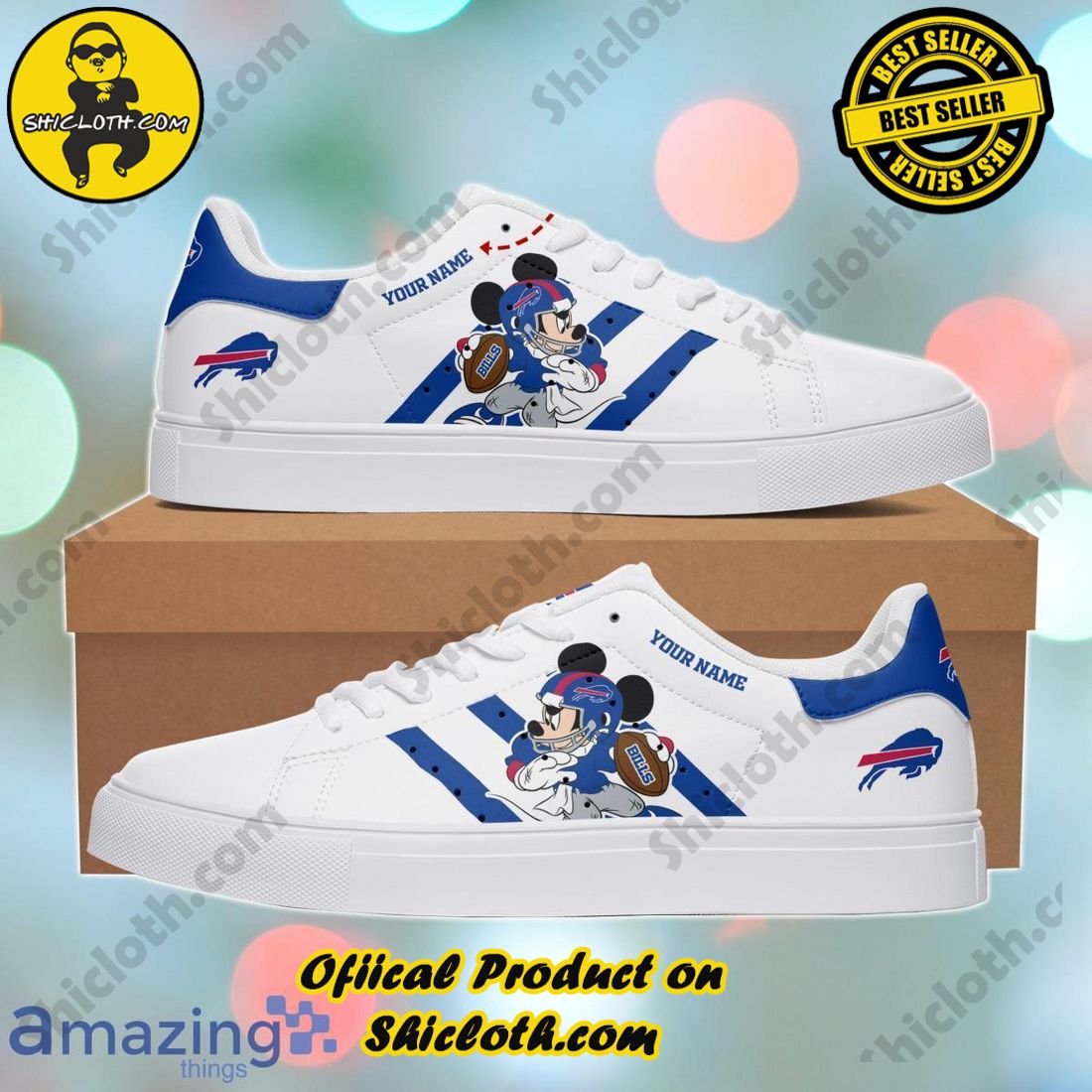 Step into Style: Exploring the Stan Smith Shoes Collection at Shicloth Fashion Store 11 Buffalo Bills Personalized Stan Smith Sneakers Best Gift