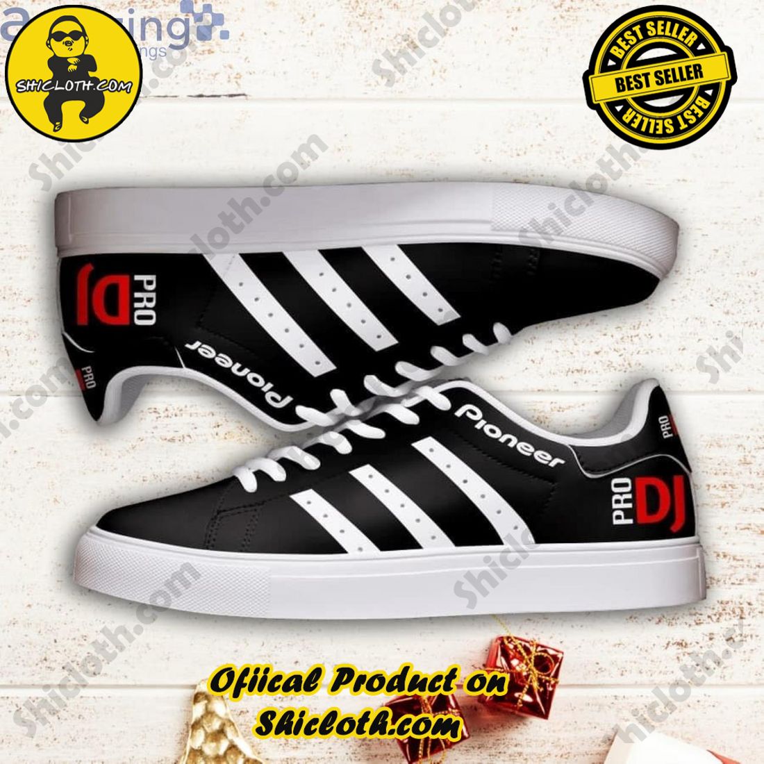 Stepping Up Your Game: Stan Smith Shoe Collection for Sports Enthusiasts by Shicloth 2 Dj Pioneer Black Stan Smith Low Top Skate Shoes