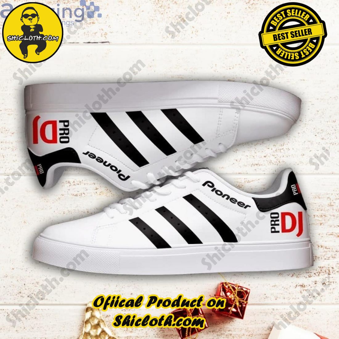 Step into Style: Exploring the Stan Smith Shoes Collection at Shicloth Fashion Store 26 Dj Pioneer White Stan Smith Low Top Skate Shoes