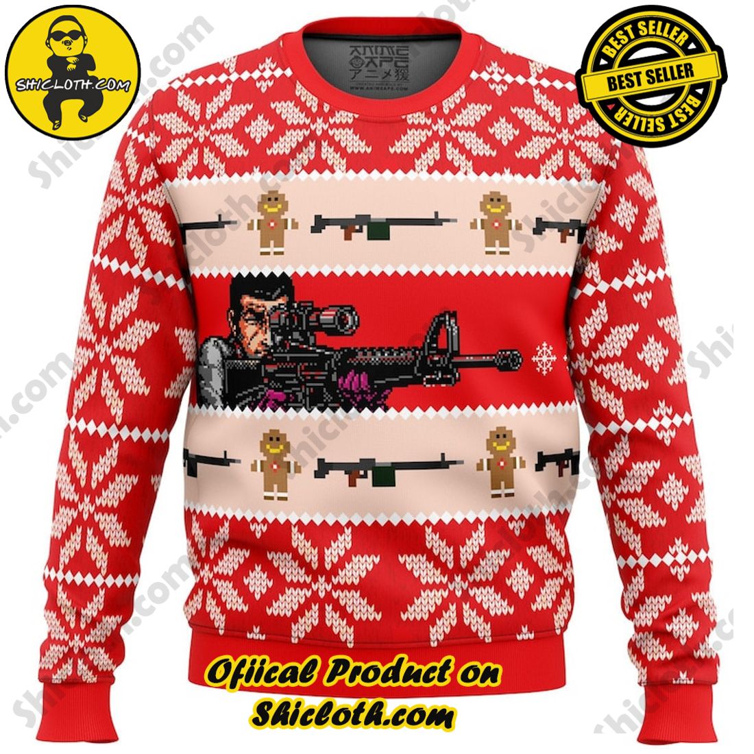 Sweater Delights from Shicloth Fashion Store: A Perfect Christmas Gift 16 Duke Togo Golgo 13 Ugly Christmas Sweater, Christmas Ugly Sweater 3D All Over Print, Xmas Sweatshirt, Christmas Gifts