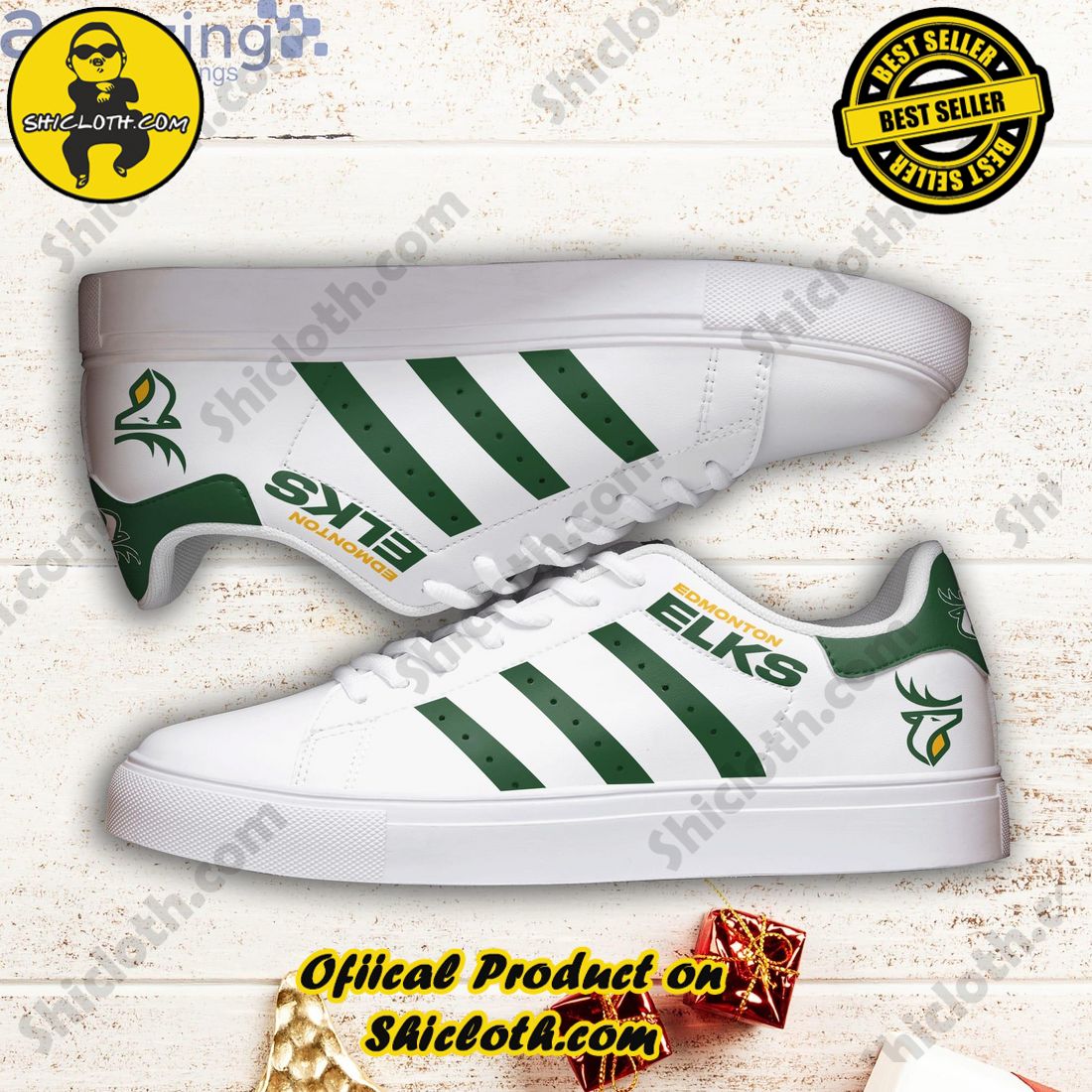 Stepping Up Your Game: Stan Smith Shoe Collection for Sports Enthusiasts by Shicloth 3 Edmonton Elks Stan Smith Low Top Skate Shoes