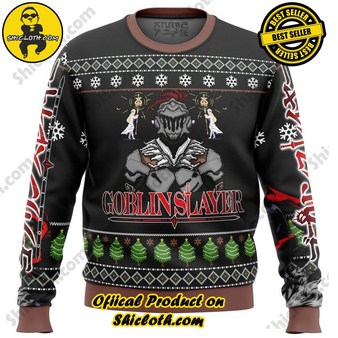 Cozy Christmas Delight: Unwrapping Shicloth's Festive Sweater Gift 20 Goblin slayer 2 Ugly Christmas Sweater, Christmas Ugly Sweater 3D All Over Print, Xmas Sweatshirt, Christmas Gifts