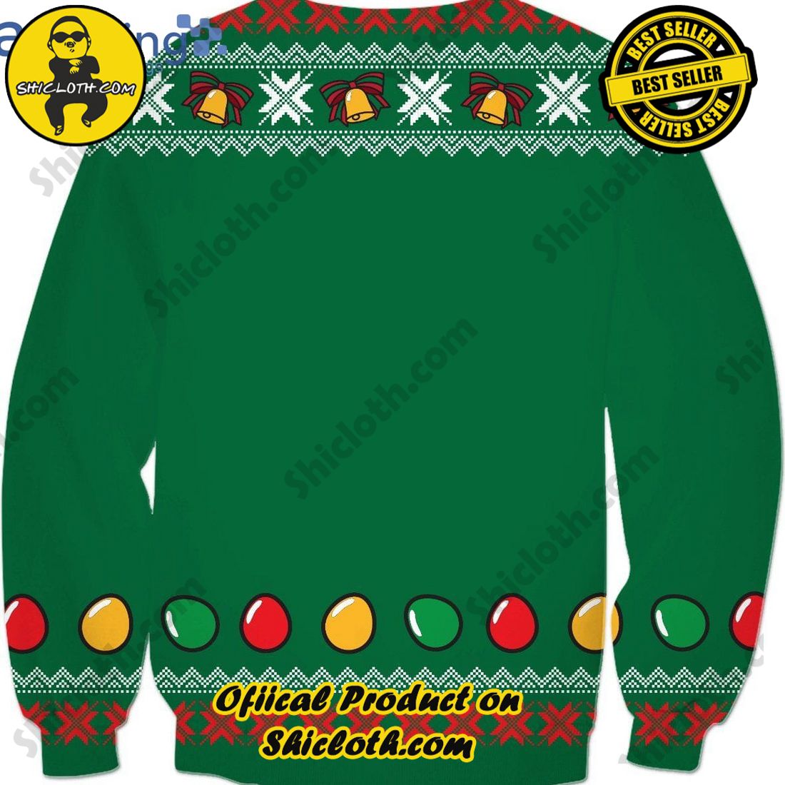 Gudetama Christmas Knitting Pattern Christmas Ugly Sweater - Shicloth