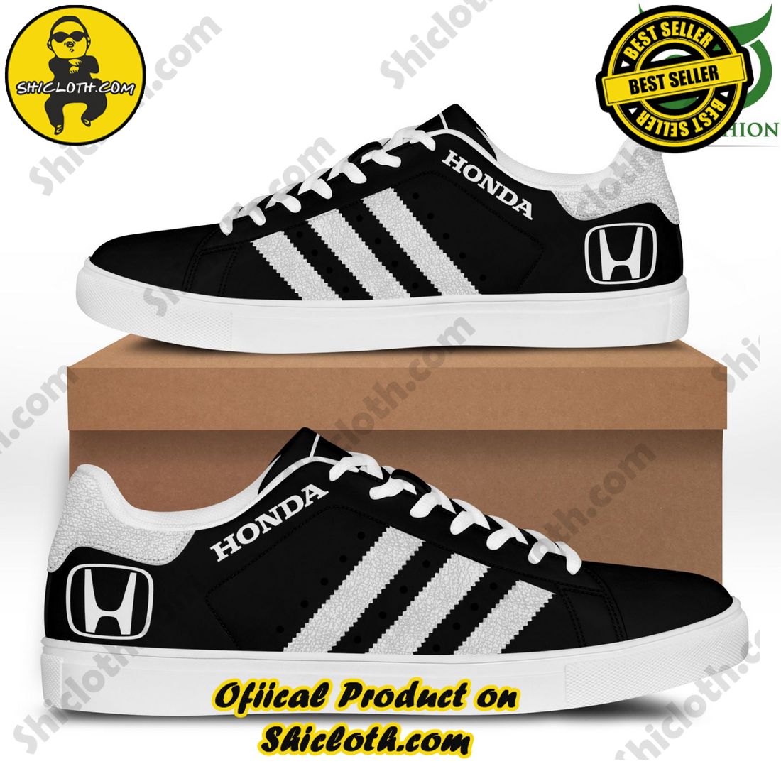 Stepping Up Your Game: Stan Smith Shoe Collection for Sports Enthusiasts by Shicloth 12 Honda Motorcycles Black White Stripes Adidas Stan Smith Shoes