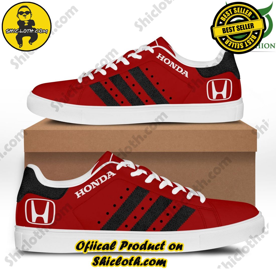 Stepping Up Your Game: Stan Smith Shoe Collection for Sports Enthusiasts by Shicloth 15 Honda Motorcycles Red Black Stripes Adidas Stan Smith Shoes