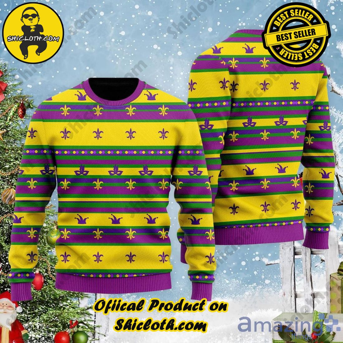 The Grinch Maybe Christmas Ugly Sweater - Shicloth