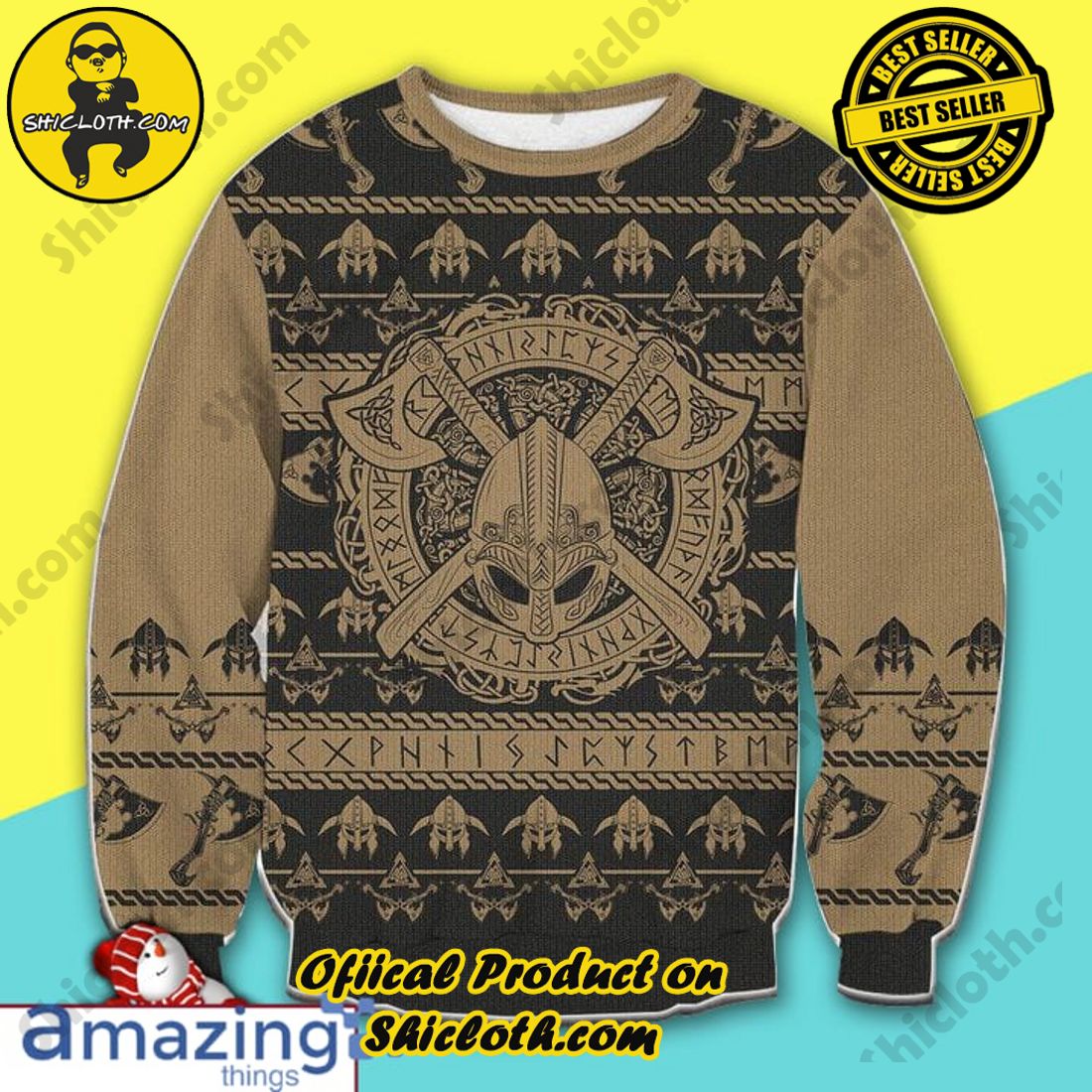 Las Vegas Raiders Christmas Santa Claus Pattern Ugly Sweater For Men Women  - Banantees