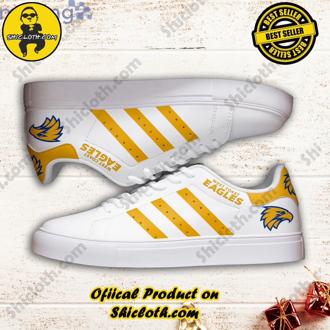 Stepping Up Your Game: Stan Smith Shoe Collection for Sports Enthusiasts by Shicloth 39 West Coast Eagles Stan Smith Low Top Skate Shoes