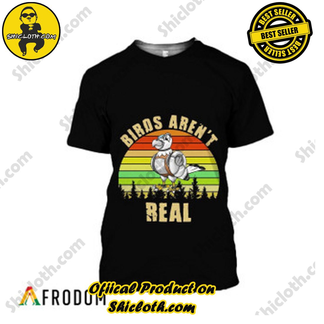 Hot Summer Trend Best Seller : Shiclothshop's Hawaiian Shirts 6 Are Birds Real Shirt