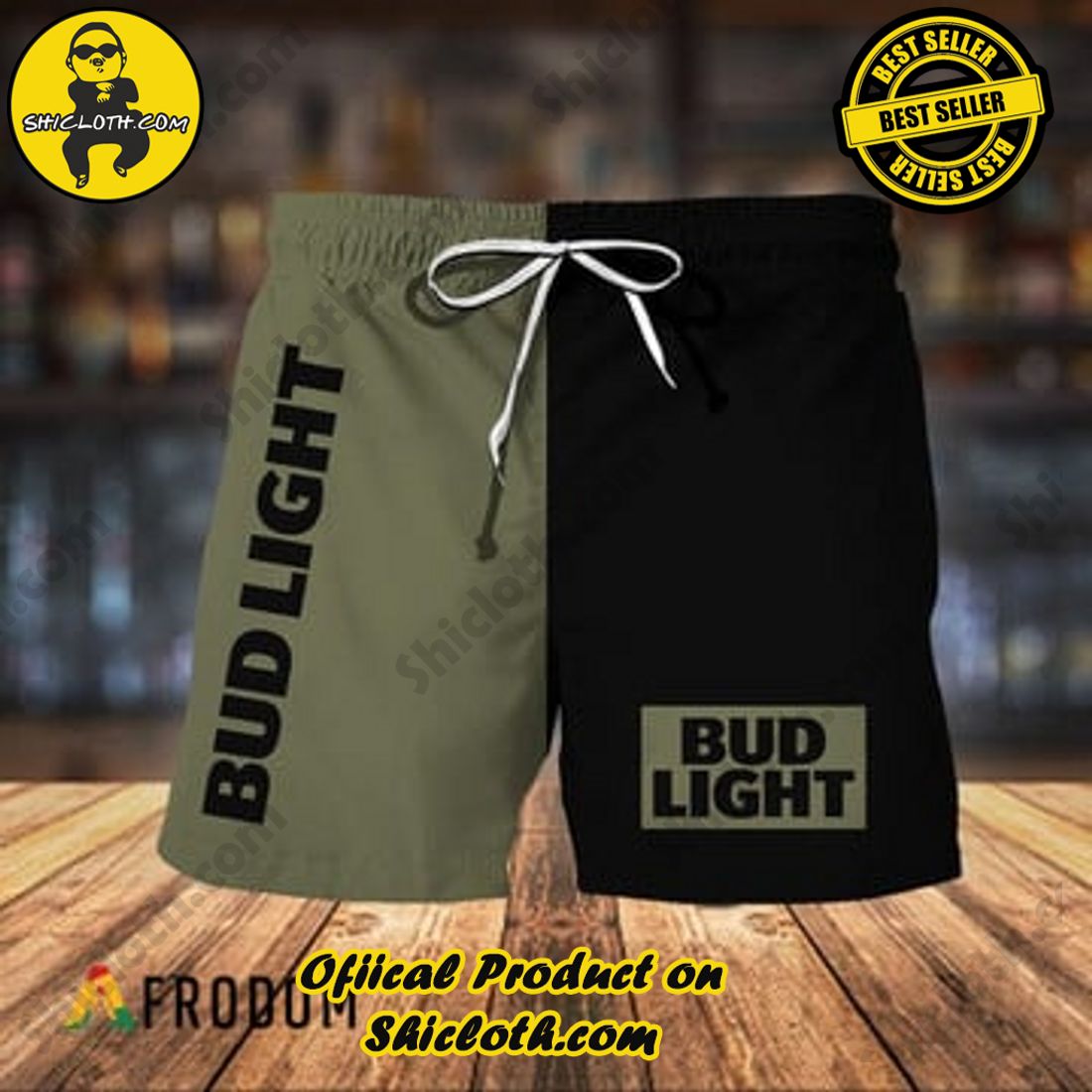 Hot Summer Trend Best Seller : Shiclothshop's Hawaiian Shirts 7 Basic Bud Light Hawaiian Shorts