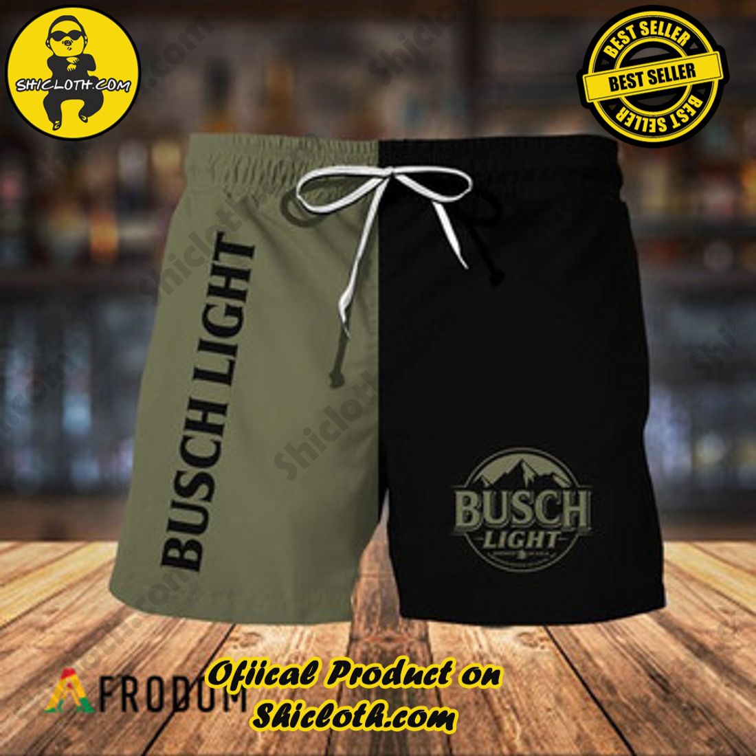 Hot Summer Trend Best Seller : Shiclothshop's Hawaiian Shirts 10 Basic Busch Light Hawaiian Shorts