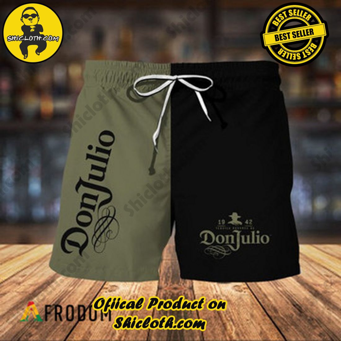 Hot Summer Trend Best Seller : Shiclothshop's Hawaiian Shirts 14 Basic Don Julio Hawaiian Shorts