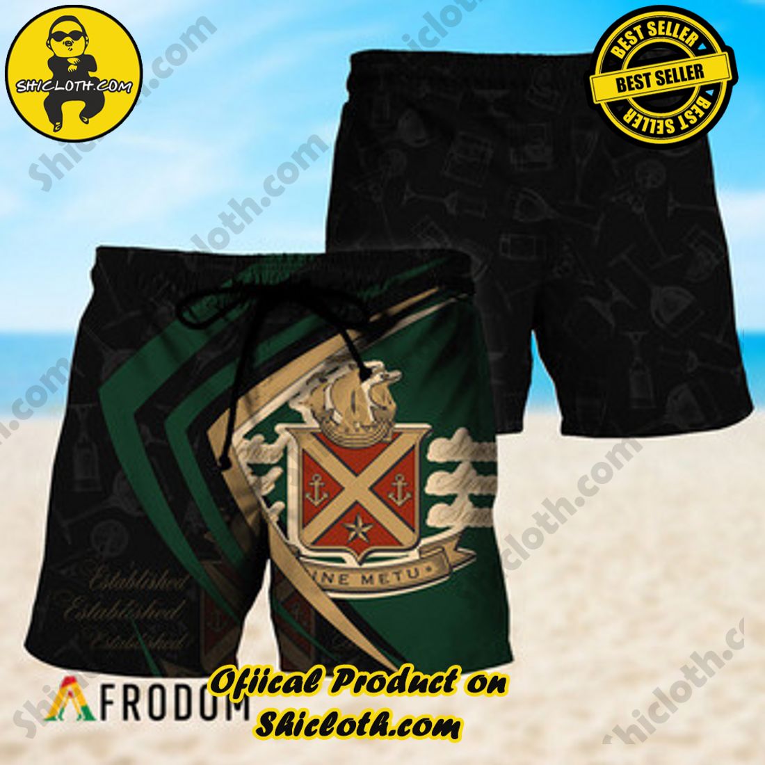 Hot Hot Hot Trend Best Seller : Shiclothshop's Hawaiian Shirts 4 Black Mix Esport Jameson Hawaiian Shorts