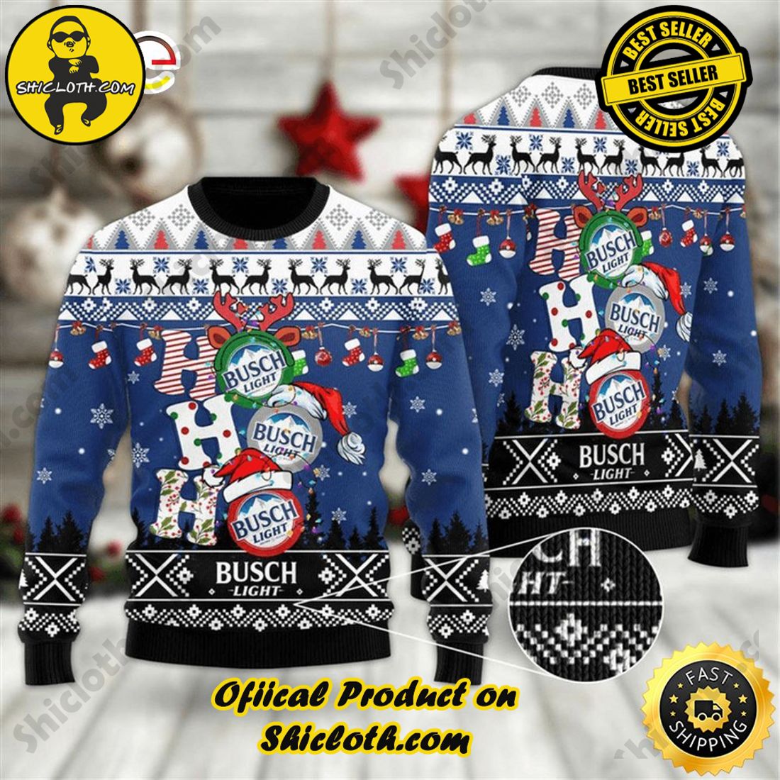 NFL Los Angeles Dodgers Groot Ugly Sweater - Shicloth