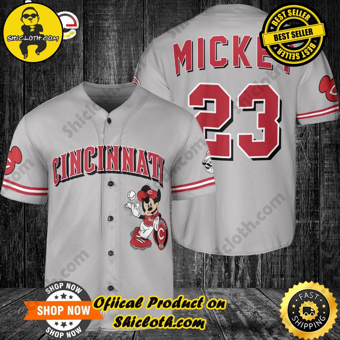 Shicloth's Stylish Baseball Jersey Collection: A Home Run in Fashion 19 Custom Star Wars Striped Gray White Baseball Jersey