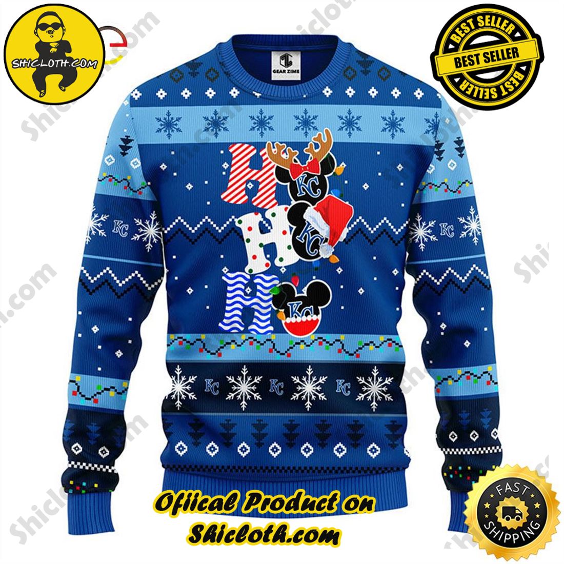 For Fans Baseball American Los Angeles Dodgers Ugly Christmas Sweater -  Banantees