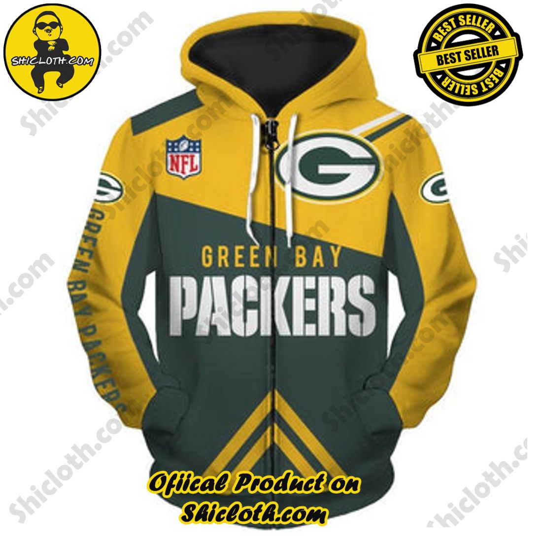 Hot Hot Hot Christmas Best Seller: Shiclothshop's 3D Hoodies 9 Men is Green Bay Packers Hoodies Cheap 3D Sweatshirt Pullover