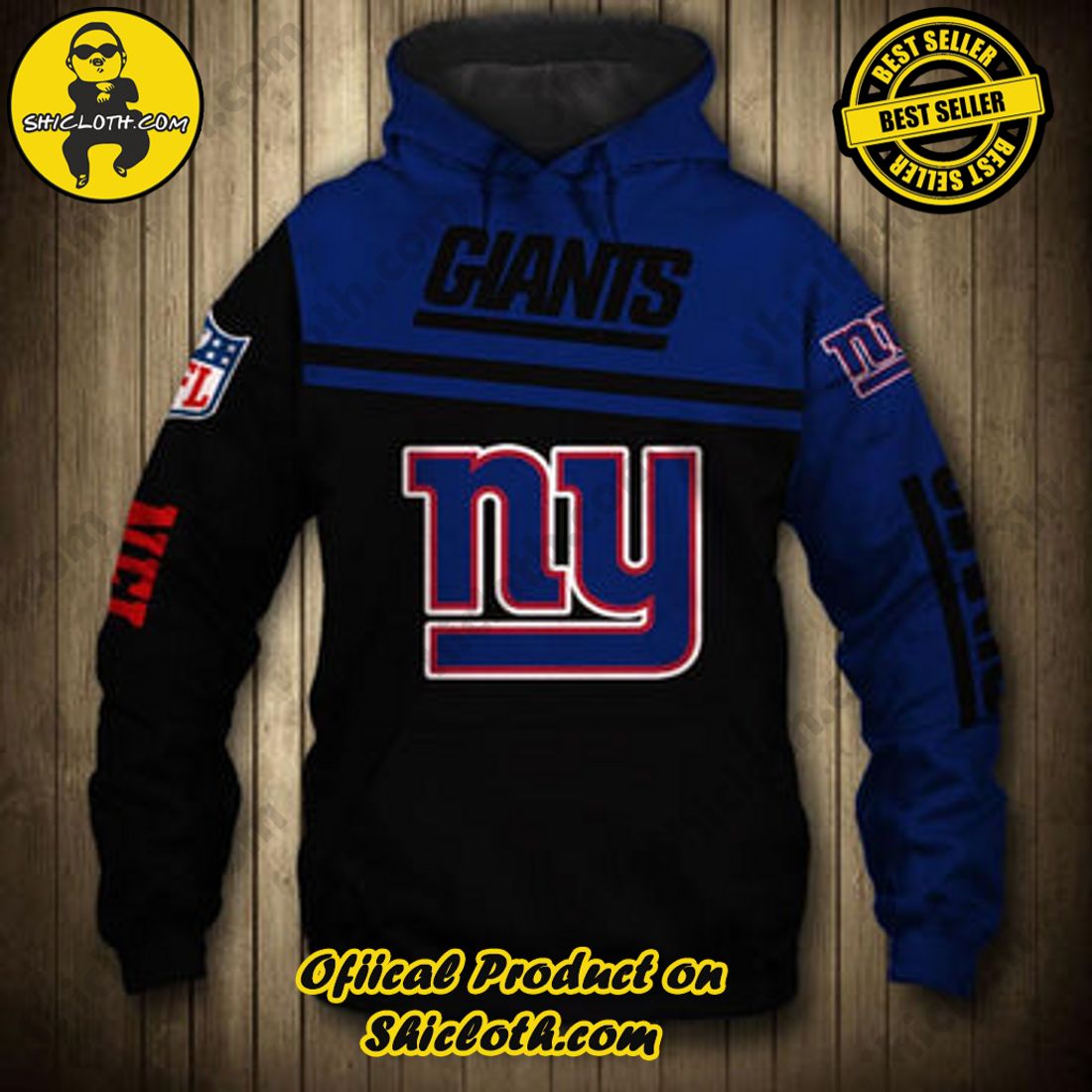 Hot Hot Hot Christmas Best Seller: Shiclothshop's 3D Hoodies 11 Men is New York Giants Hoodie Cheap 3D Sweatshirt Pullover