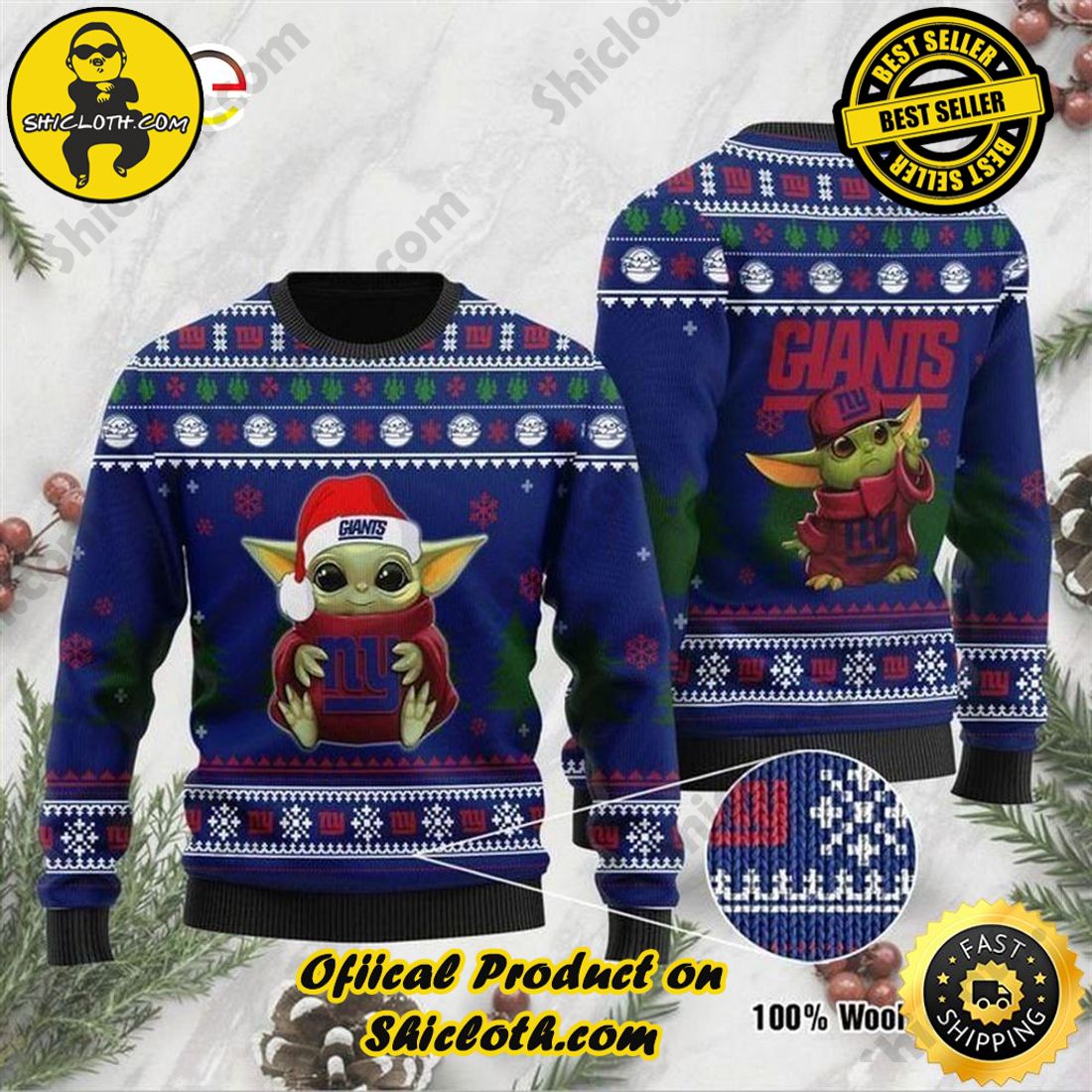 NFL Buffalo Bills Groot Hug Christmas Ugly 3D Sweater For Men And