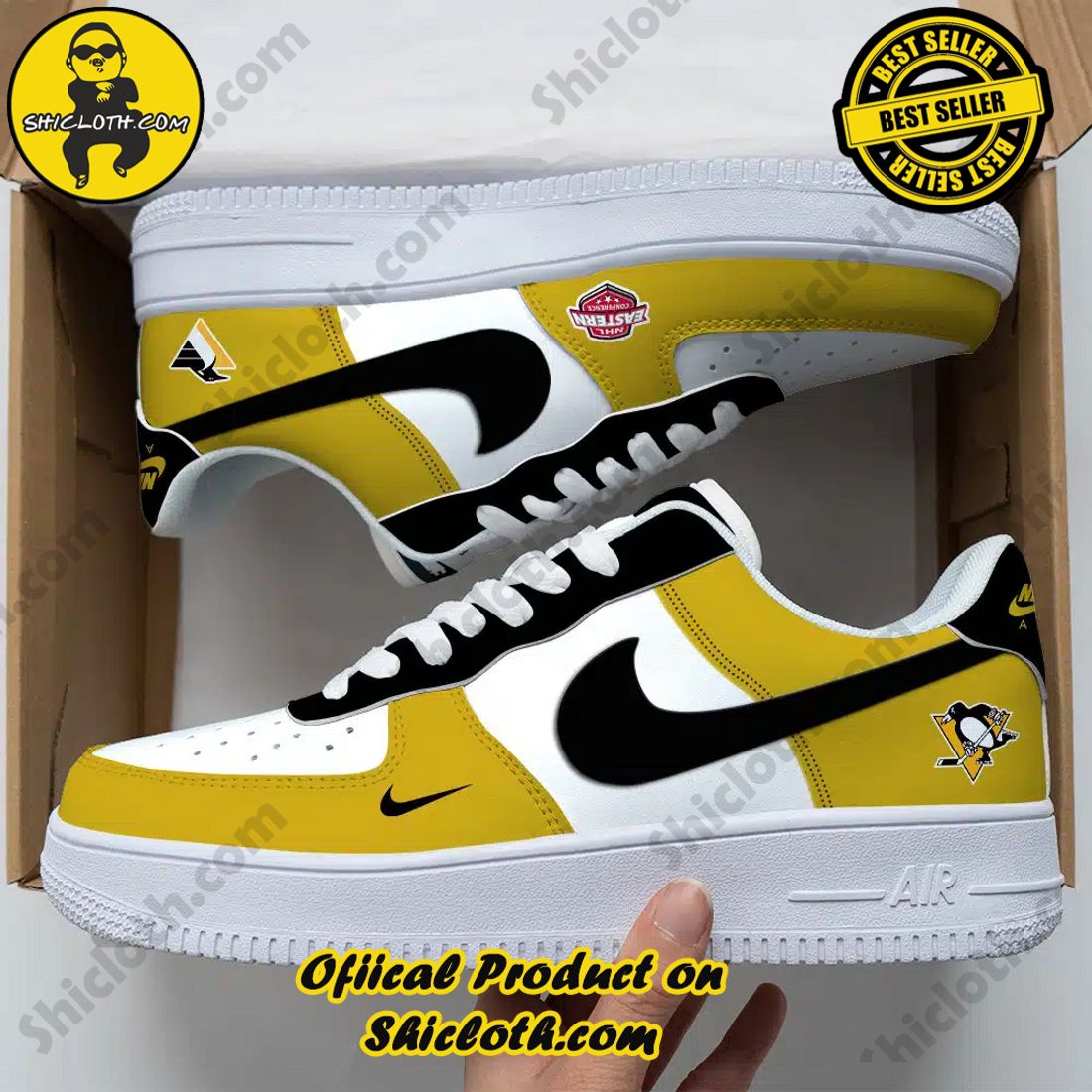 NHL Eastern Conference Nike Air Force 1 Shoes