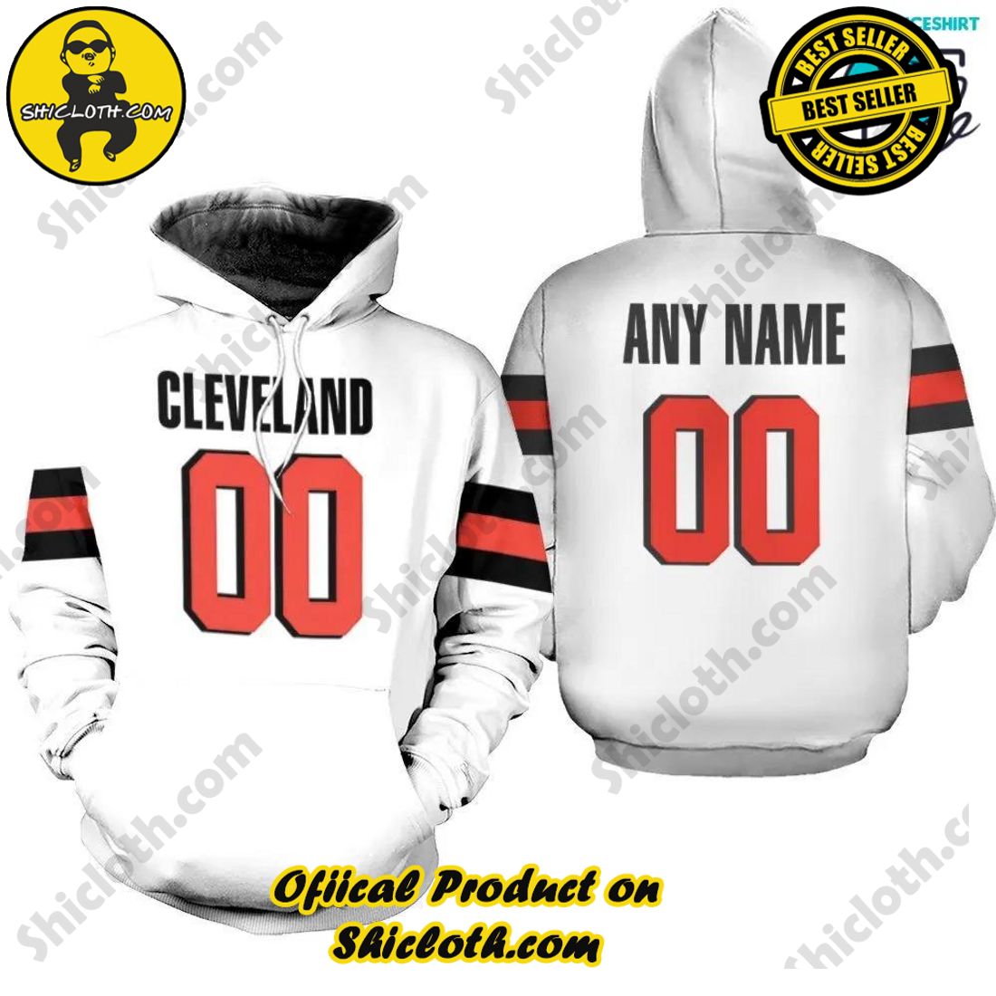 Personalized Cleveland Browns NFL Gifts For Fan Limited 3D Hoodie