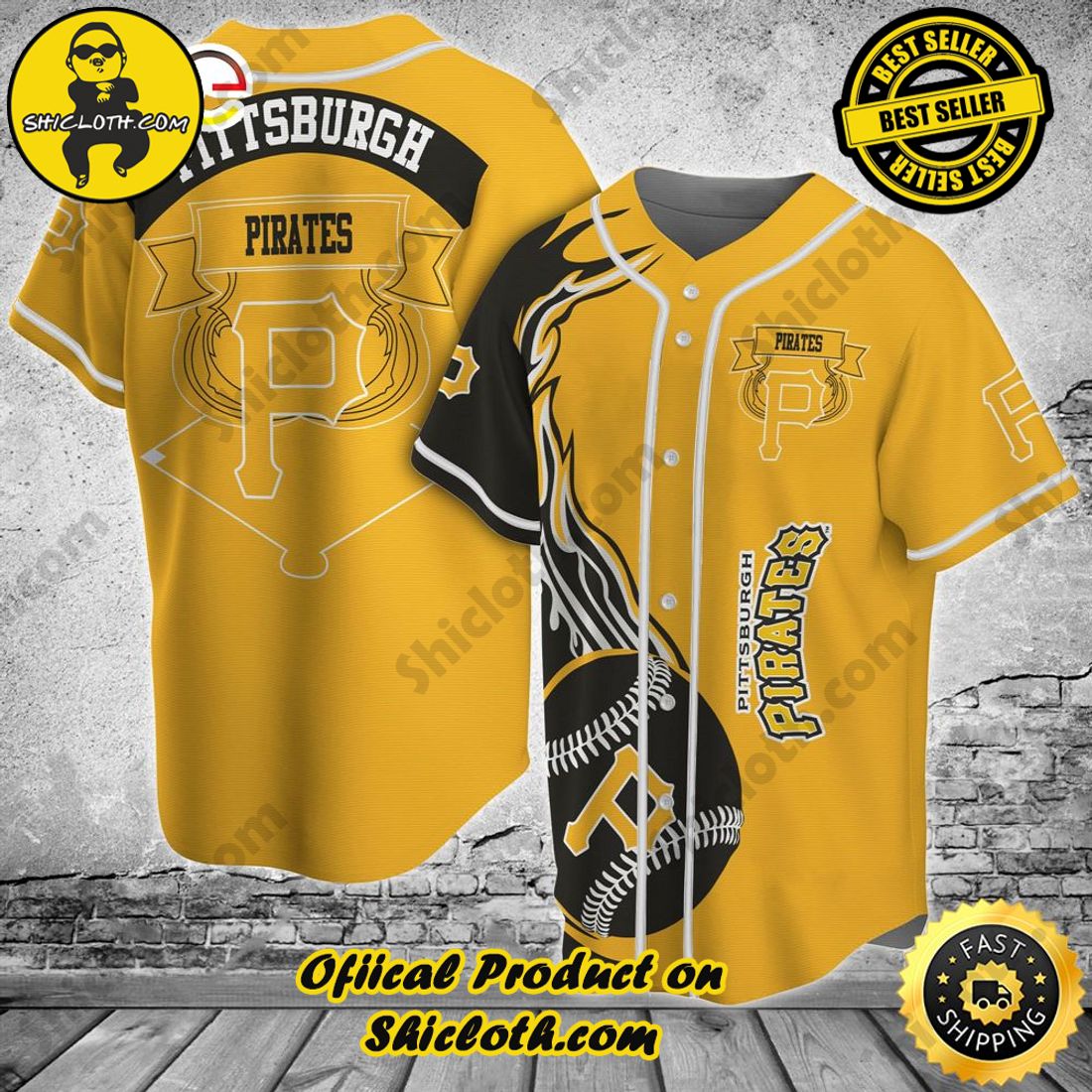 Pittsburgh Pirates Flower Classic MLB Baseball Jersey Shirt