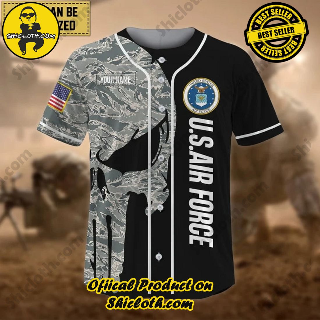 Hot trending: Shicloth's All-Star Baseball Jersey Shirt Collection 19 Premium Personalised US Veteran Baseball Jersey Shirt