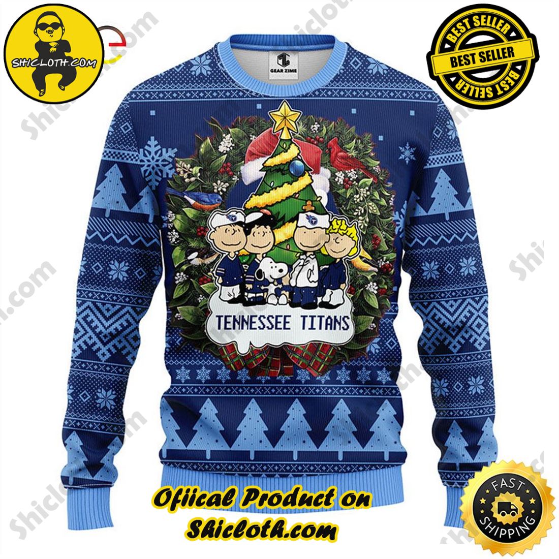 Seattle Seahawks Christmas Reindeer Ugly Christmas Sweater - Freedomdesign