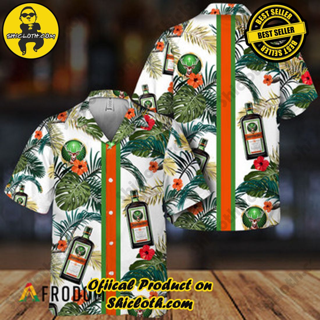 The Perfect Summer Vacation Gift - Shicloth's Hawaiian Shirts 40 Tropical Summer Flowers Jagermeister Hawaiian Shirt