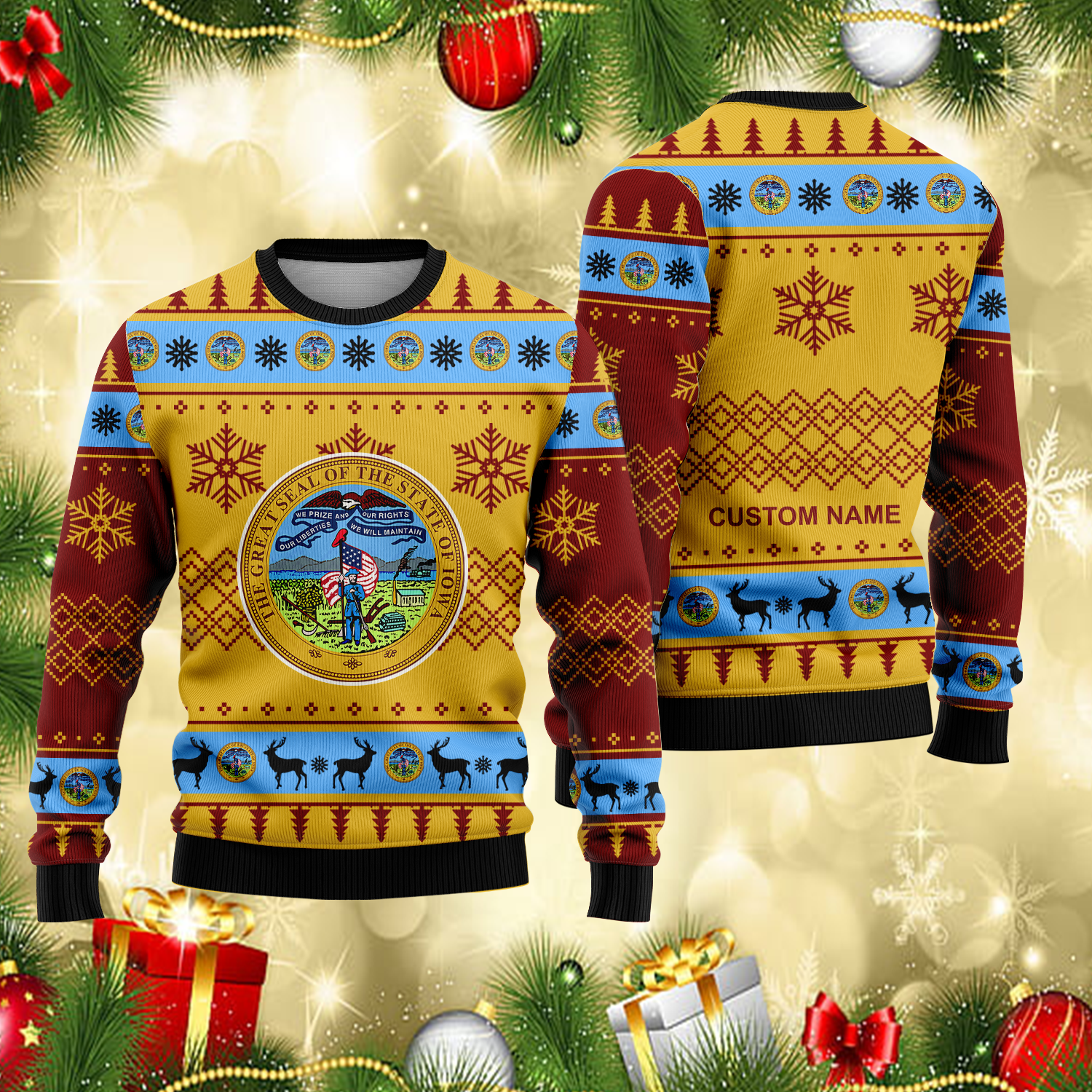 States and territories US Sweater