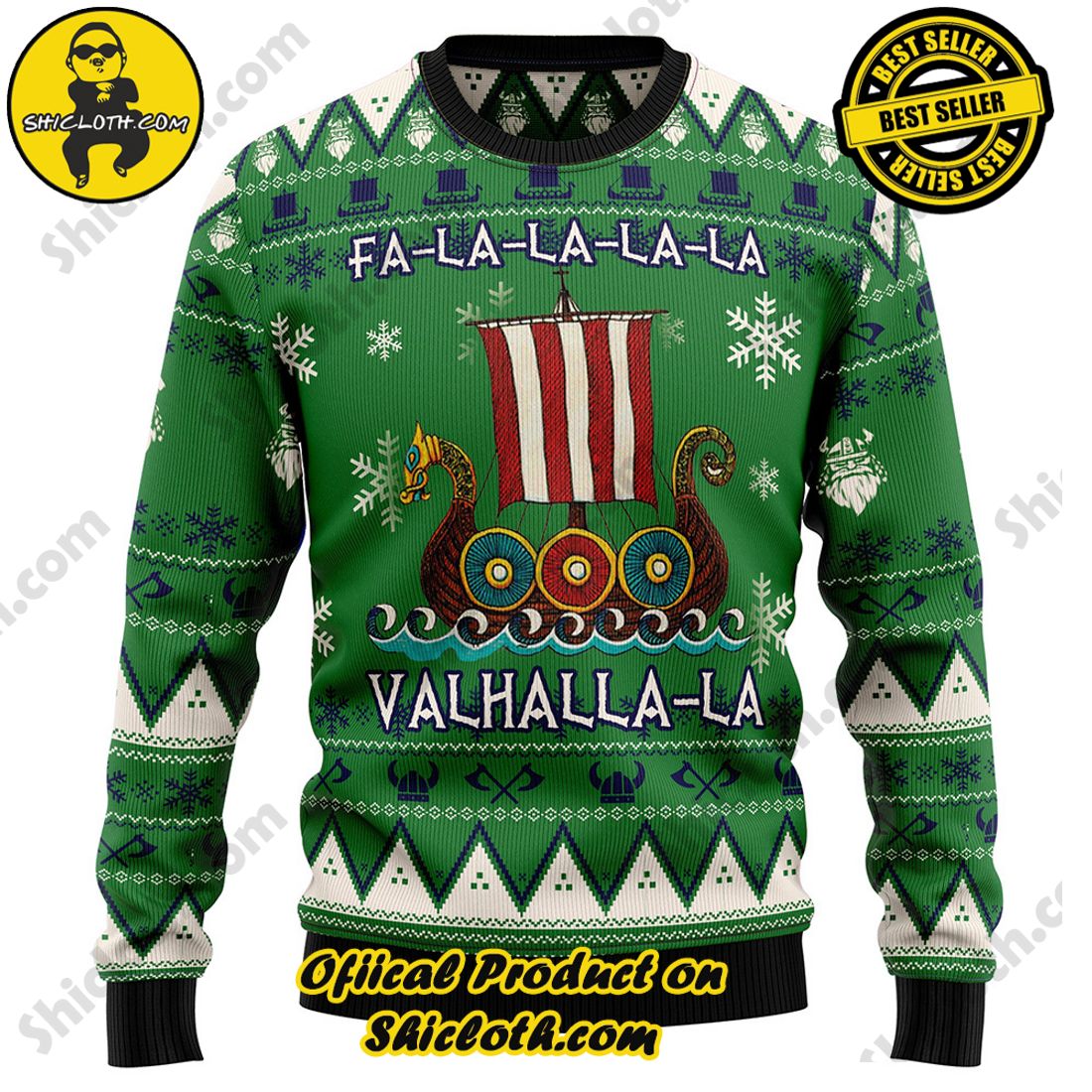 Hot Trending Shiclothshop's Sweaters: The Perfect Fashionable Gift for Everyone 29 Amazing Viking Ugly Christmas Sweater