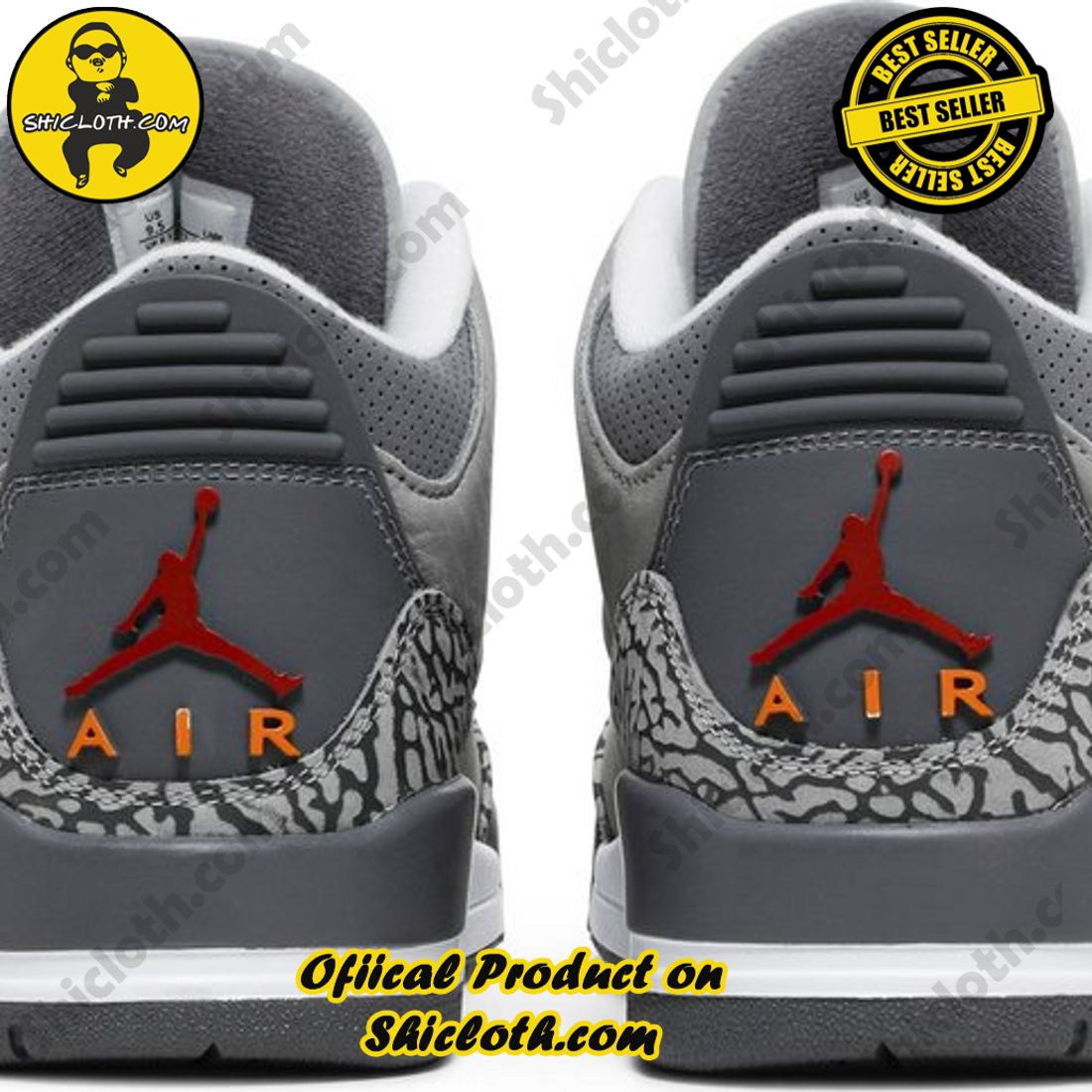 Authentic Jordan 3 Retro Cool Grey (2021) 3 Authentic Jordan 3 Retro Cool Grey (2021) - Image 3