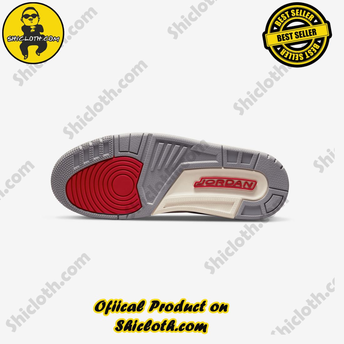 Authentic Jordan 3 Retro Muslin 3 Authentic Jordan 3 Retro Muslin - Image 3