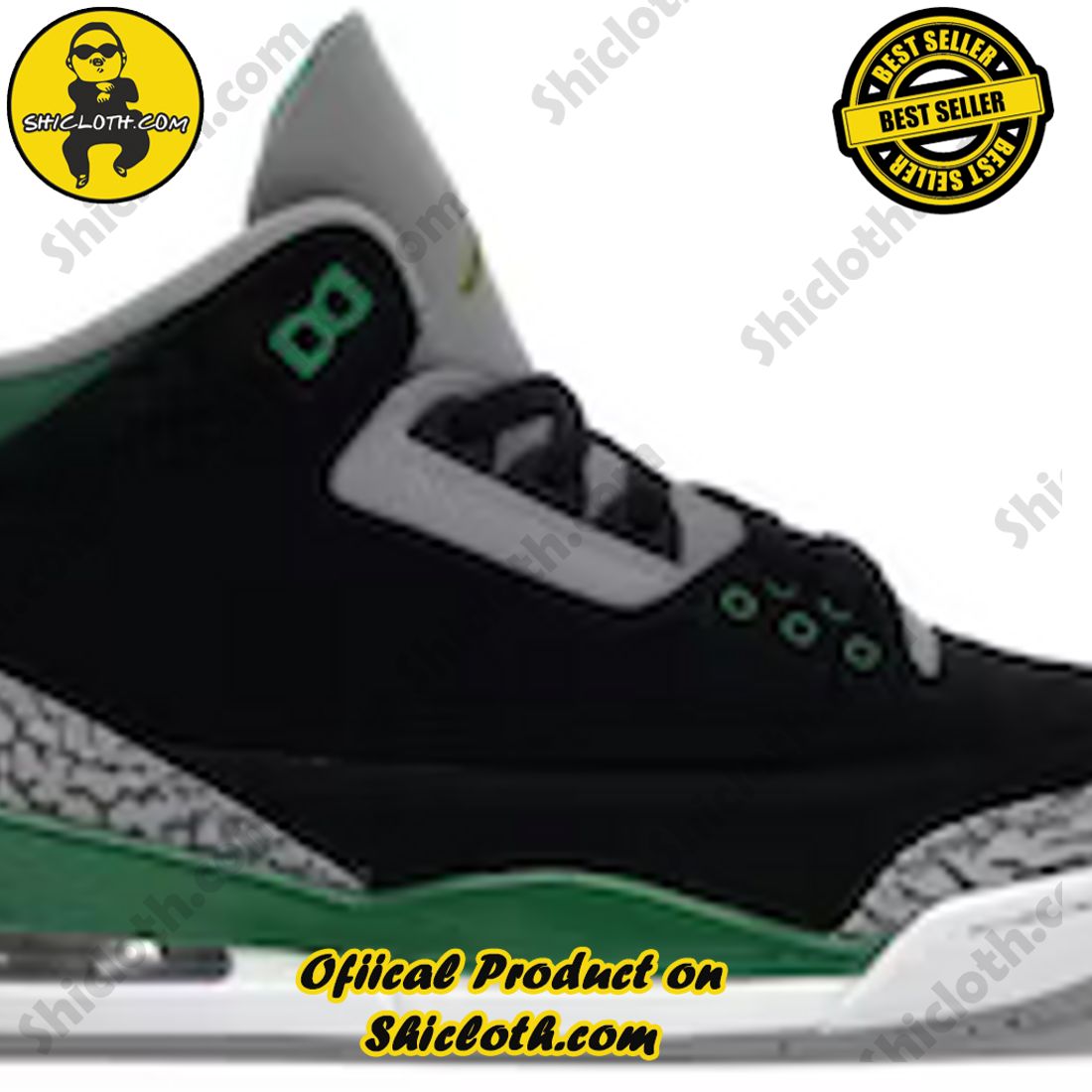 Best Seller: Step Up Your Style with Authentic Air Jordan Sneakers from Shiclothshop 8 Authentic Jordan 3 Retro Cool Grey (2021)