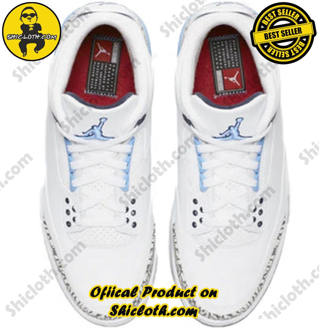 Authentic Jordan 3 Retro UNC (2020) 3 Authentic Jordan 3 Retro UNC (2020) - Image 3