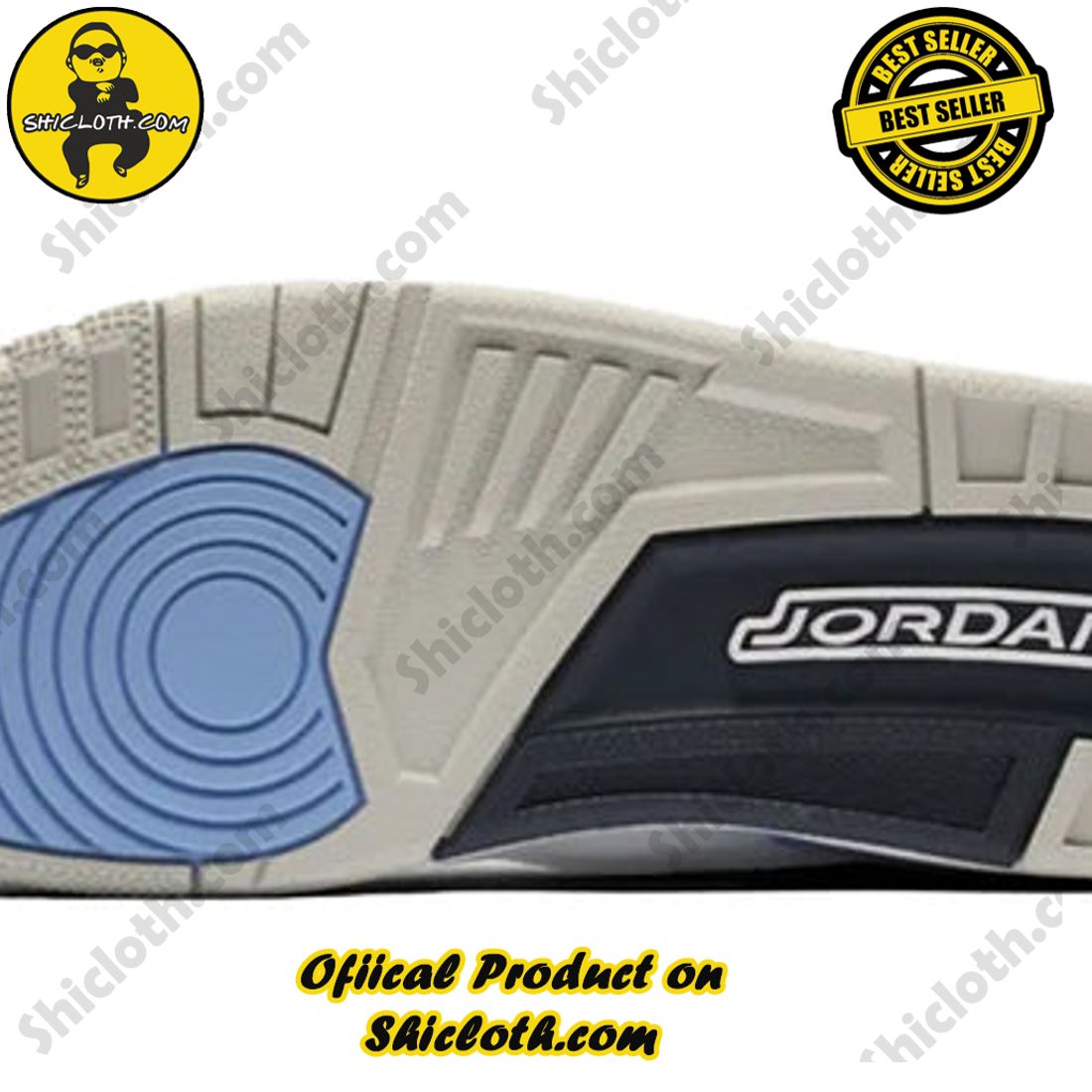 Authentic Jordan 3 Retro UNC (2020) 5 Authentic Jordan 3 Retro UNC (2020) - Image 5