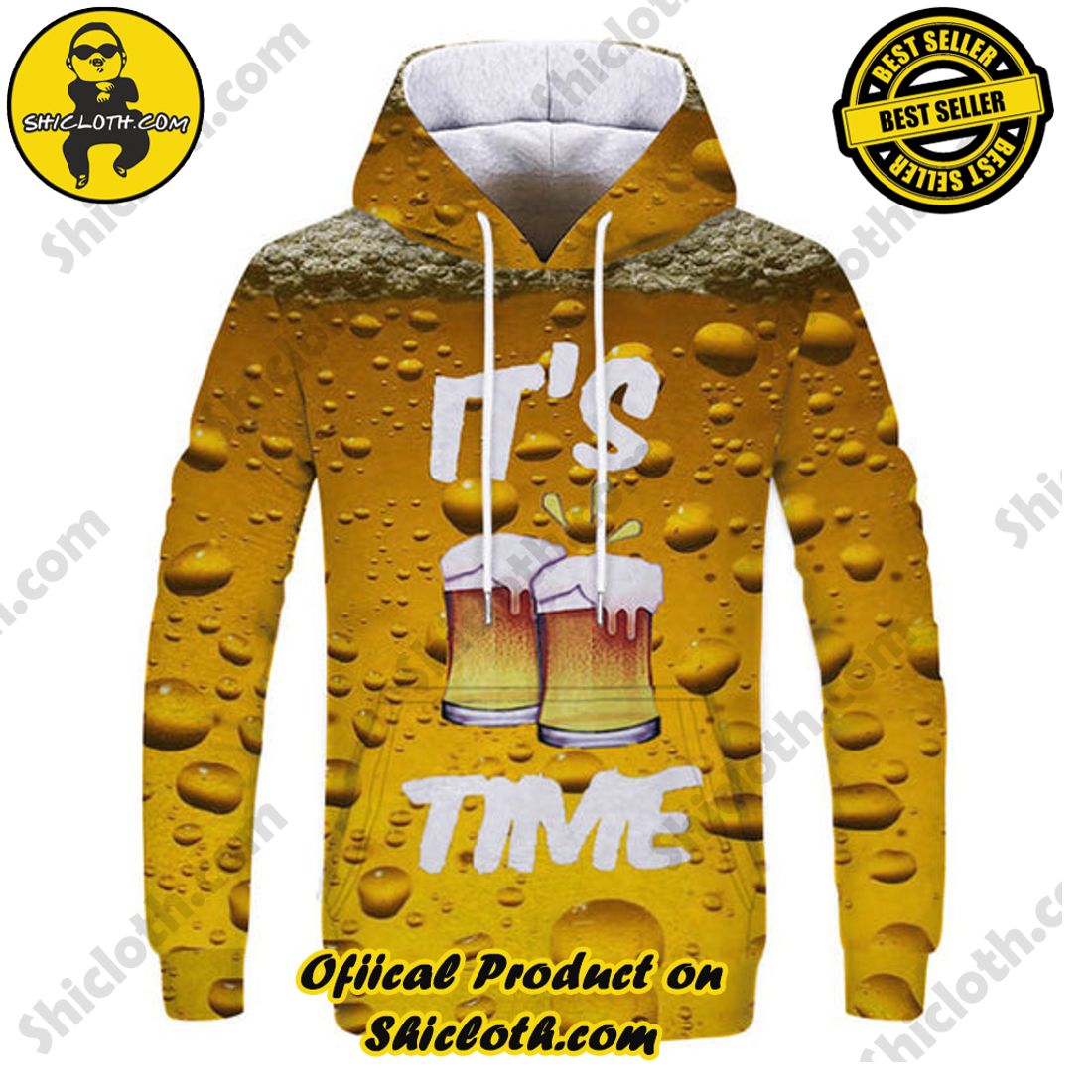 Shiclothshop's 3D Hoodies: The Ultimate Fashionable Gift for Everyone 5 Beer 3D All Over Print Hoodie