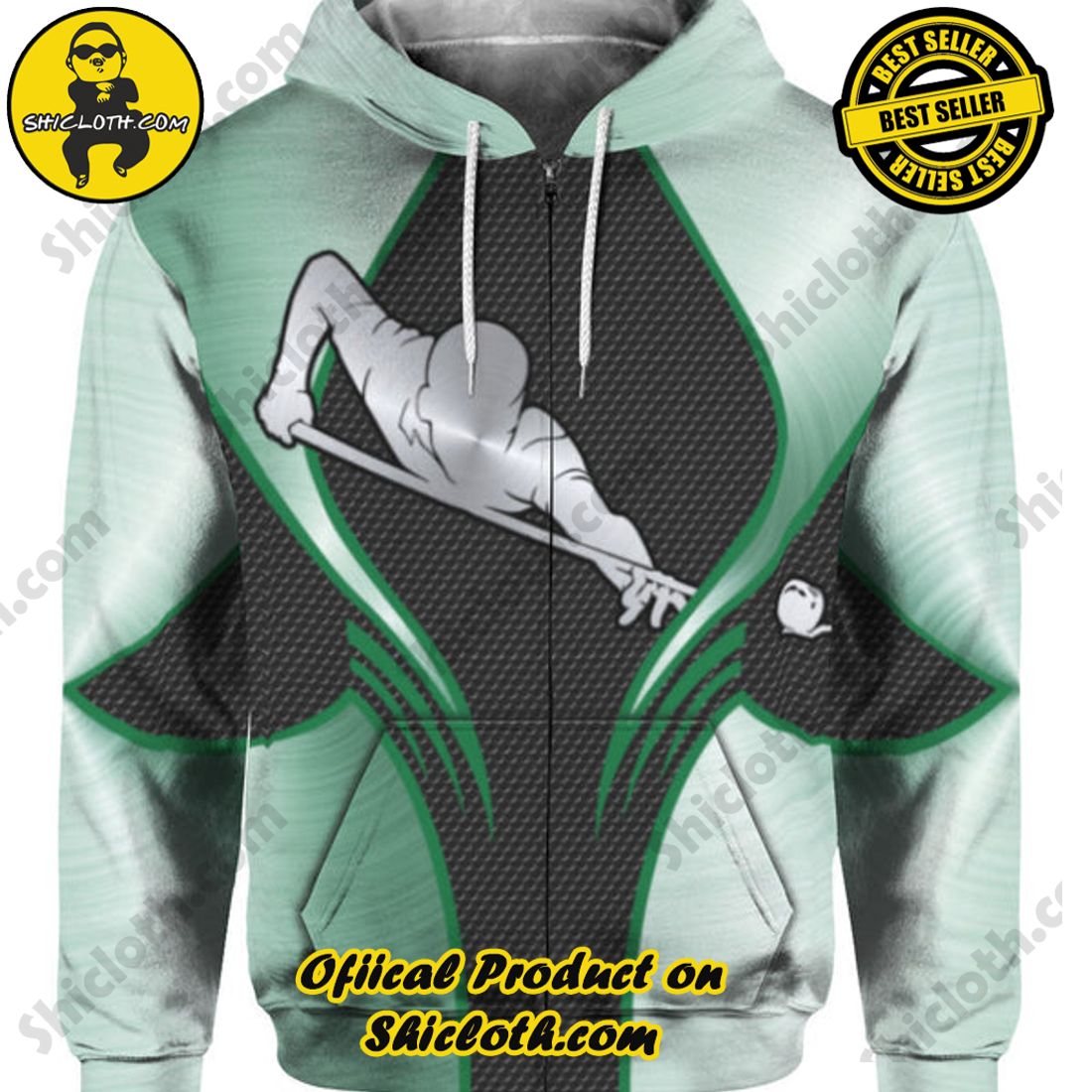 Shiclothshop's 3D Hoodies: The Ultimate Fashionable Gift for Everyone 9 Billiards 3D All Over Print Hoodie