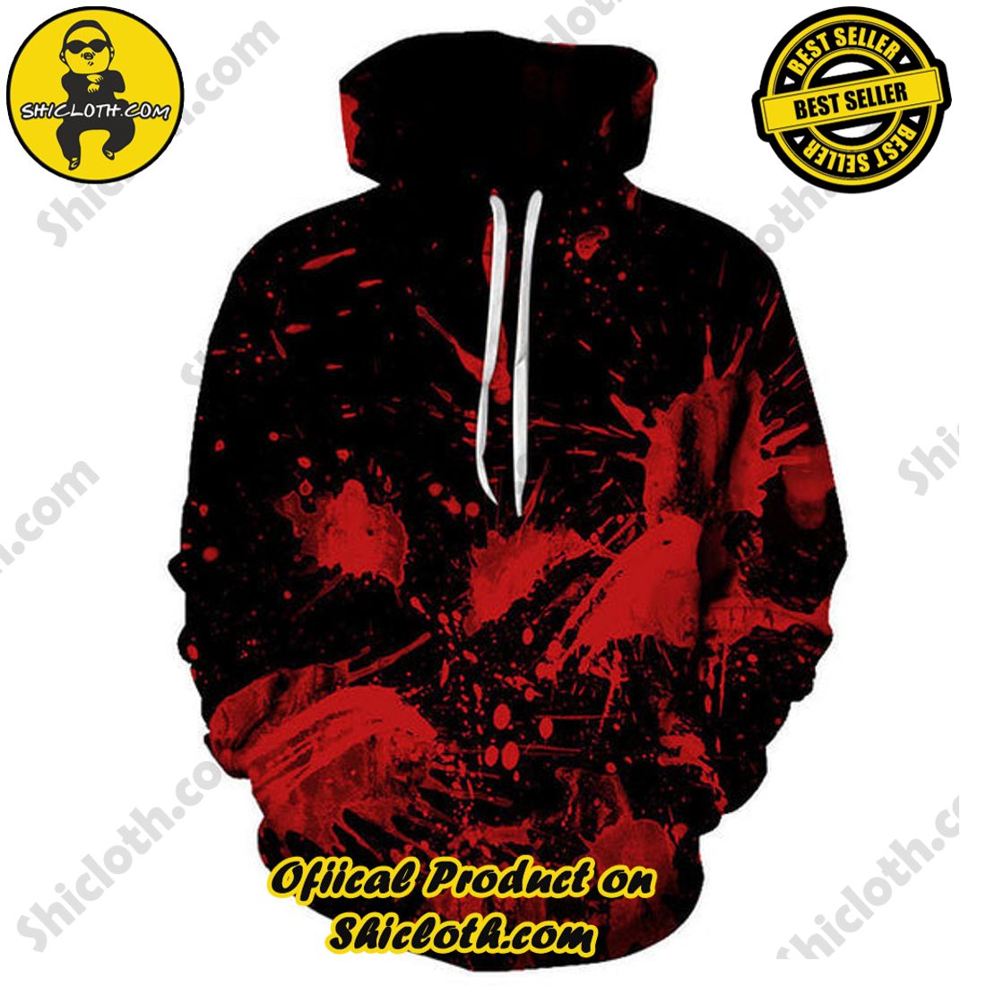 Hot trending: Explore the Ultimate Personalized Style with Shiclothshop's 3D Custom Hoodies 7 Blood 3D All Over Print Custom Hoodie For Men
