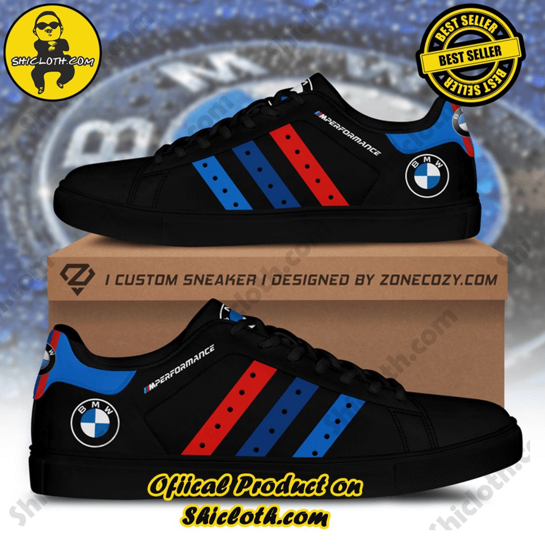 Step into Style with Shiclothshop's Stan Smith Low Top Shoes 8 BMW Performance Adidas Stan Smith Low Top Shoes