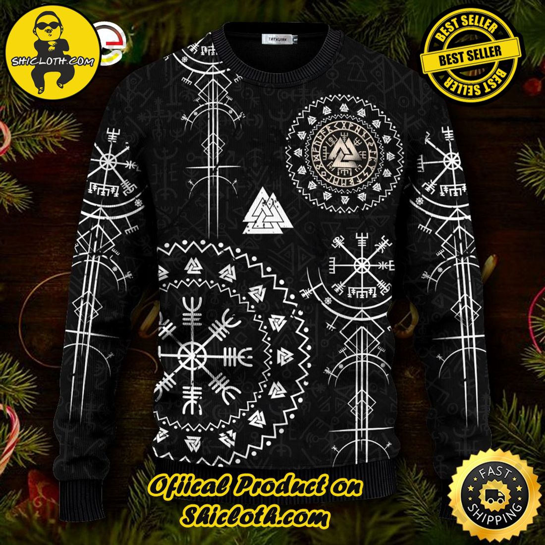 Best seller: Warm Up Your Holidays with Shiclothshop's Cozy Christmas Sweaters for a Peaceful Season 6 Careful Boy I’m Old For Ugly Christmas Sweater For Men & Women Christmas Gift Sweater