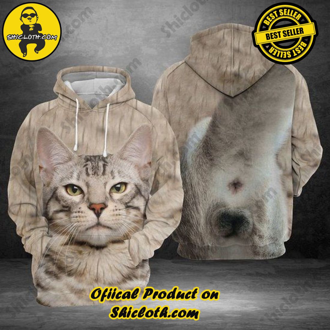 Shiclothshop's 3D Hoodies: The Ultimate Fashionable Gift for Everyone 14 Cat 3D All Over Print Hoodie